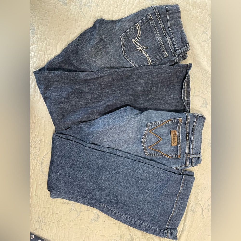 Woman’s wrangler jeans